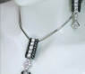 Exquisiter Brillanten & schwarze Diamanten Anhänger #2