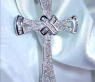 Ausgesuchter Diamanten Kreuz Anhänger in Weißgold #2