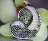 Hochkarätiger Herz Anhänger mit schwarzen Diamanten & Brillanten #2