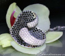 Hochkarätiger Herz Anhänger mit schwarzen Diamanten & Brillanten #4