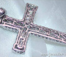 Imposanter Diamanten Kreuz Anhänger #9