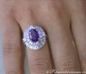 Luxuriöser Saphir Ring mit Diamanten (5,42 ct.) #7