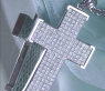 Exquisiter Diamanten Kreuz Anhänger (3,92 ct.) #4