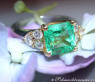 Exquisiter Smaragd Ring mit Brillanten #3