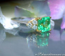 Exquisiter Smaragd Ring mit Brillanten #4