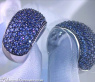 Stattlicher Saphir Pavé Ring #2