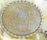 Opulenter Anhänger mit gelben Saphiren (Ø 4 cm) #3