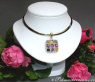 Grandioser Multicolor Edelstein Anhänger mit Brillanten #3