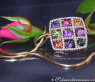 Grandioser Multicolor Edelstein Anhänger mit Brillanten #4