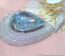 Opulenter Aquamarin Tropfen Anhänger mit Brillanten #4
