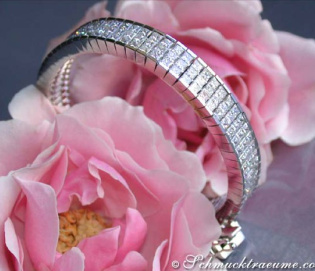 Hochkarätiges Diamanten Armband (12.14 ct.)