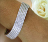 Prachtvoller Diamanten Armreif in Weißgold 750 #6
