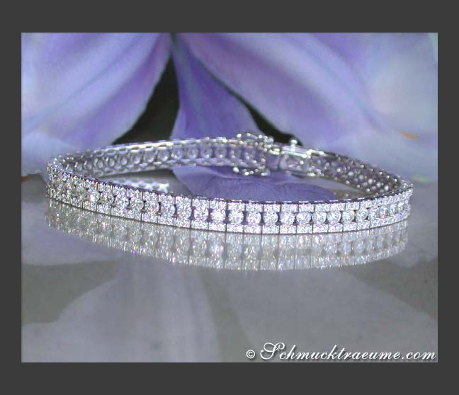 Hochkarätiges Brillant Armband (5,63 ct.) #1 Hochkarätiges Brillant Armband (5,63 ct.) #1