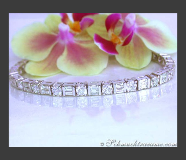 Hochkarätiges Diamanten Armband (9,41 ct.) #1 Hochkarätiges Diamanten Armband (9,41 ct.) #1