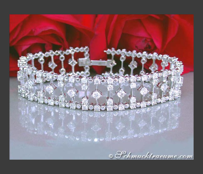 Hochkarätiges Diamanten Armband (9,87 ct.) #1 Hochkarätiges Diamanten Armband (9,87 ct.) #1