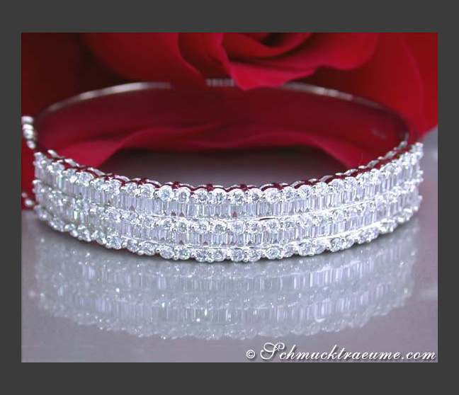 Hochkarätiger Brillanten / Diamanten Armreif #1 Hochkarätiger Brillanten / Diamanten Armreif #1