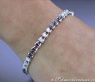 Tennis Armband mit schwarzen Diamanten & Brillanten #5
