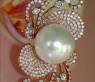 Fantastischer Südseeperle Ring mit Brillanten #4