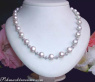 Herrliches Süßwasserperlen Collier (40 cm) #1