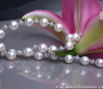 Herrliches Süßwasserperlen Collier (40 cm) #2