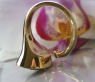 Interessanter Citrin Ring mit Brillanten #5