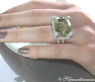 Imposanter Prasiolith Ring mit Brillanten #5