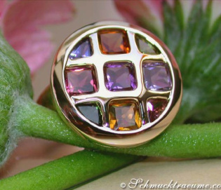 Herrlicher Multicolor Edelstein Ring Herrlicher Multicolor Edelstein Ring