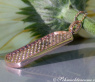 Braune Brillanten Dog Tag Anhänger #5