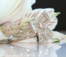 Femininer Diamanten Schleifen Ring #5