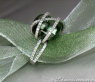 Außergewöhnlicher Prasiolith Ring mit Brillanten #5
