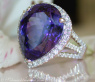 Exquisiter AAA Tansanit Brillanten Ring #1