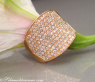 Stattlicher Brillanten Ring in Roségold #2