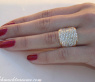 Stattlicher Brillanten Ring in Roségold #3