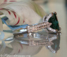 Graziler Turmalin Brillanten Ring #3
