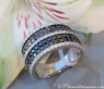 Edler schwarze Diamanten Ring #2