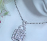 Attraktiver Brillanten / Diamanten Anhänger #5
