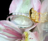 Anmutiger gelbe Diamanten Ring mit Brillanten #4