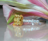 Anmutiger gelbe Diamanten Ring mit Brillanten #5