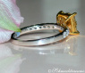 Anmutiger gelbe Diamanten Ring mit Brillanten #6