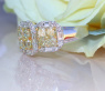 Luxuriöser gelbe Diamanten Ring mit Brillanten #3