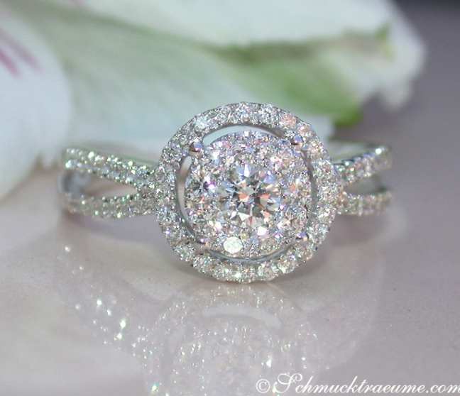 Zeitlos edler Brillanten Ring #1 Zeitlos edler Brillanten Ring #1