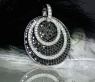 Wandelbarer Brillanten & schwarze Diamanten Anhänger #1