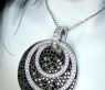 Wandelbarer Brillanten & schwarze Diamanten Anhänger #5