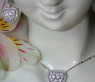 Eleganter Brillanten Herz Anhänger an Kette #5