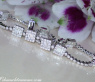 Edles Brillanten Armband mit Baguette Diamanten #5