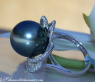Prächtiger Tahitiperle Ring mit Brillanten & Diamanten #3