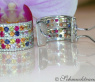 Traumhafte Regenbogen Saphir Ohrstecker mit Brillanten #6