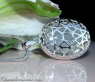 Extravaganter Mondstein Anhänger mit schwarzen Diamanten #4