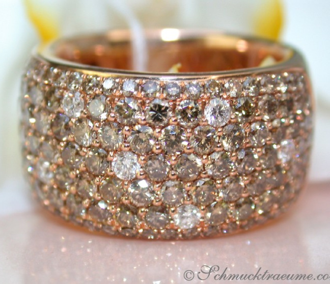 Prachtvoller Ring mit naturbraunen Brillanten #1 Prachtvoller Ring mit naturbraunen Brillanten #1