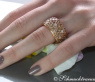 Prachtvoller Ring mit naturbraunen Brillanten #4